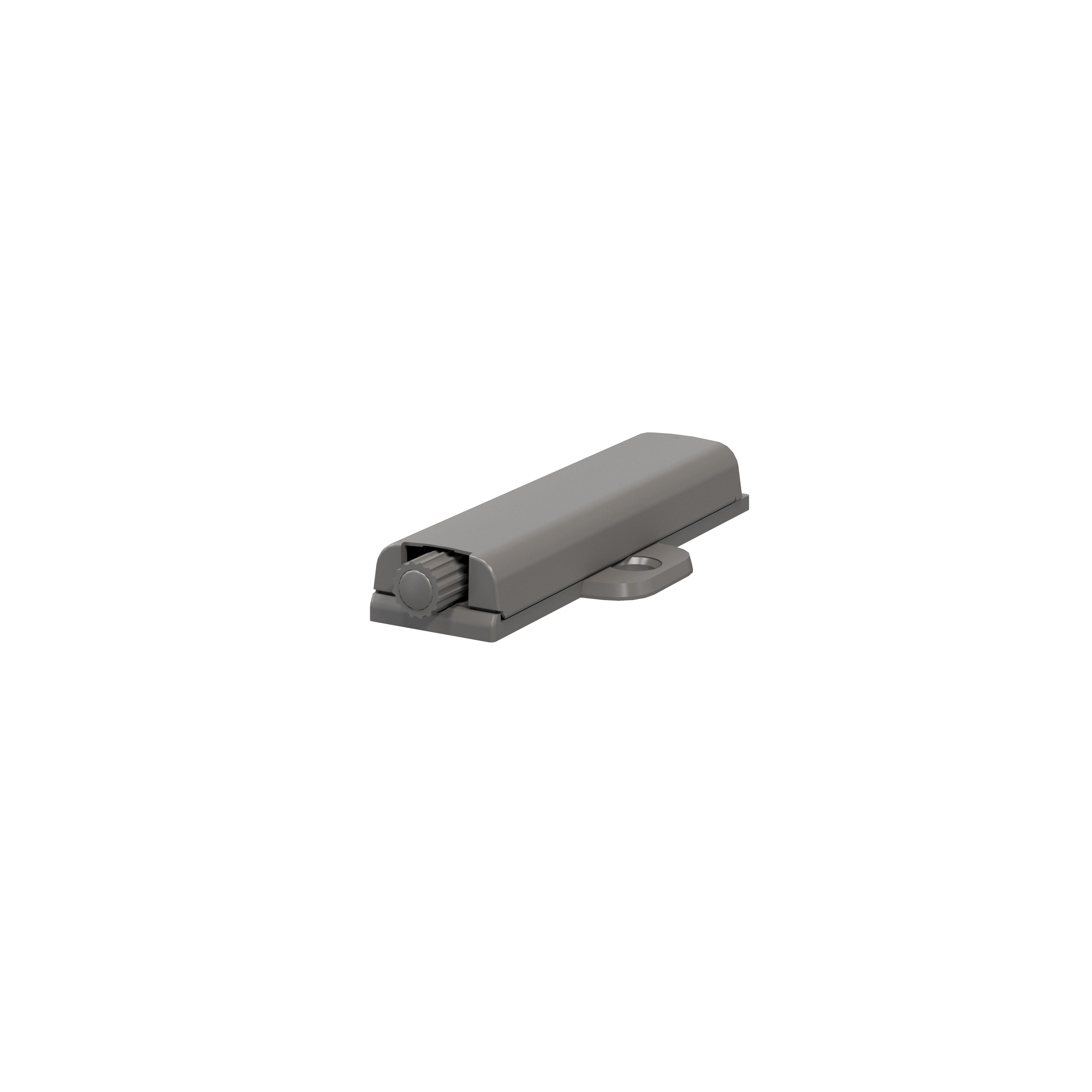GoodHome Atomia Silver Soft-close Push-to-open adaptor, Set of 2