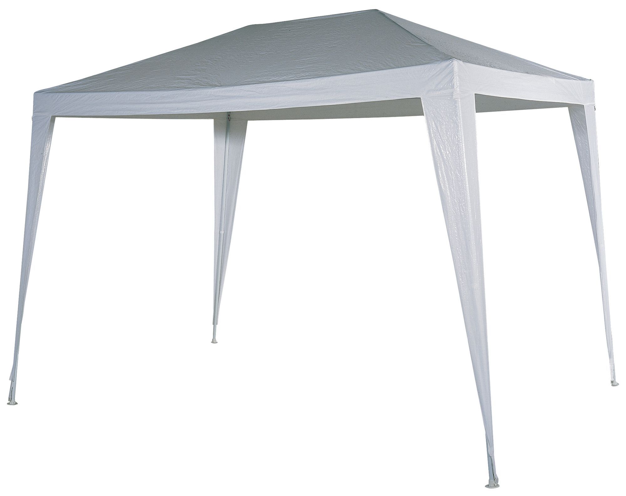 B & Q Blooma Coburg Grey Rectangular Gazebo, (W)2.47m (D)1.43m Gazebos