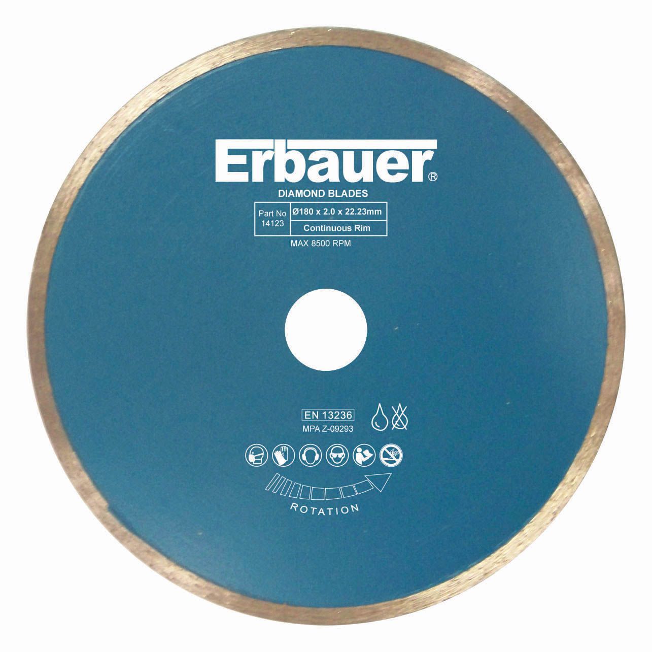 Erbauer (Dia)180mm Diamond blade