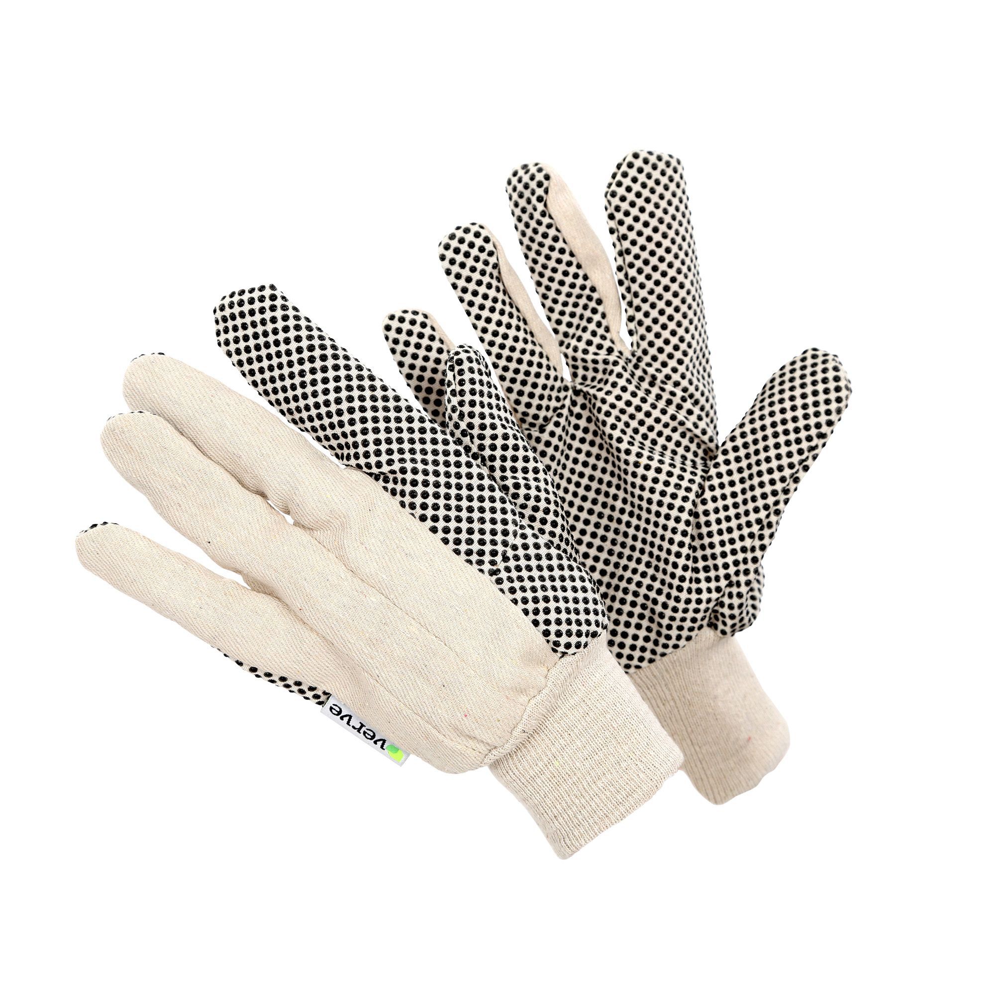 Verve Cream & grey Non safety gloves