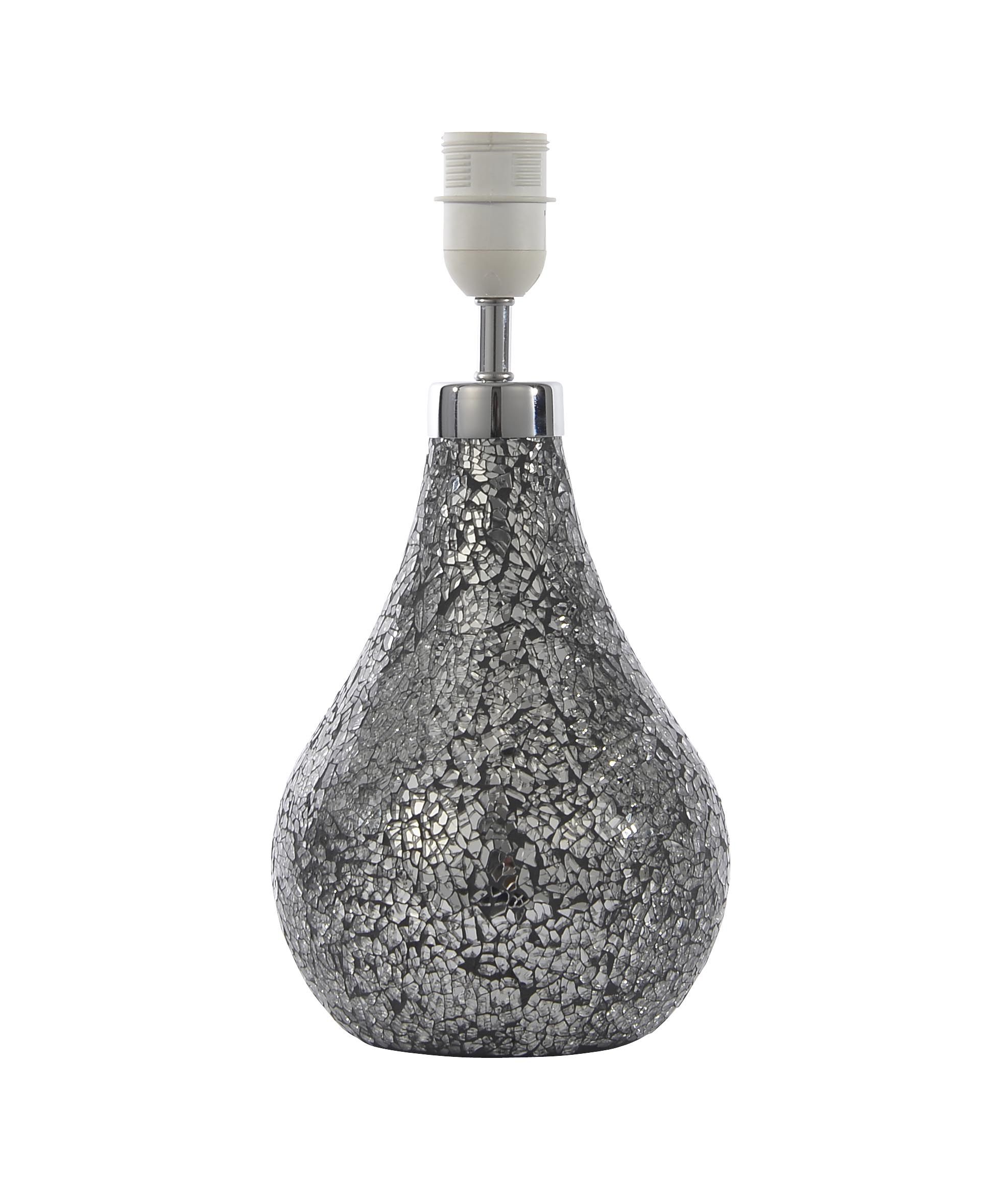 Millina Silver effect Table lamp base