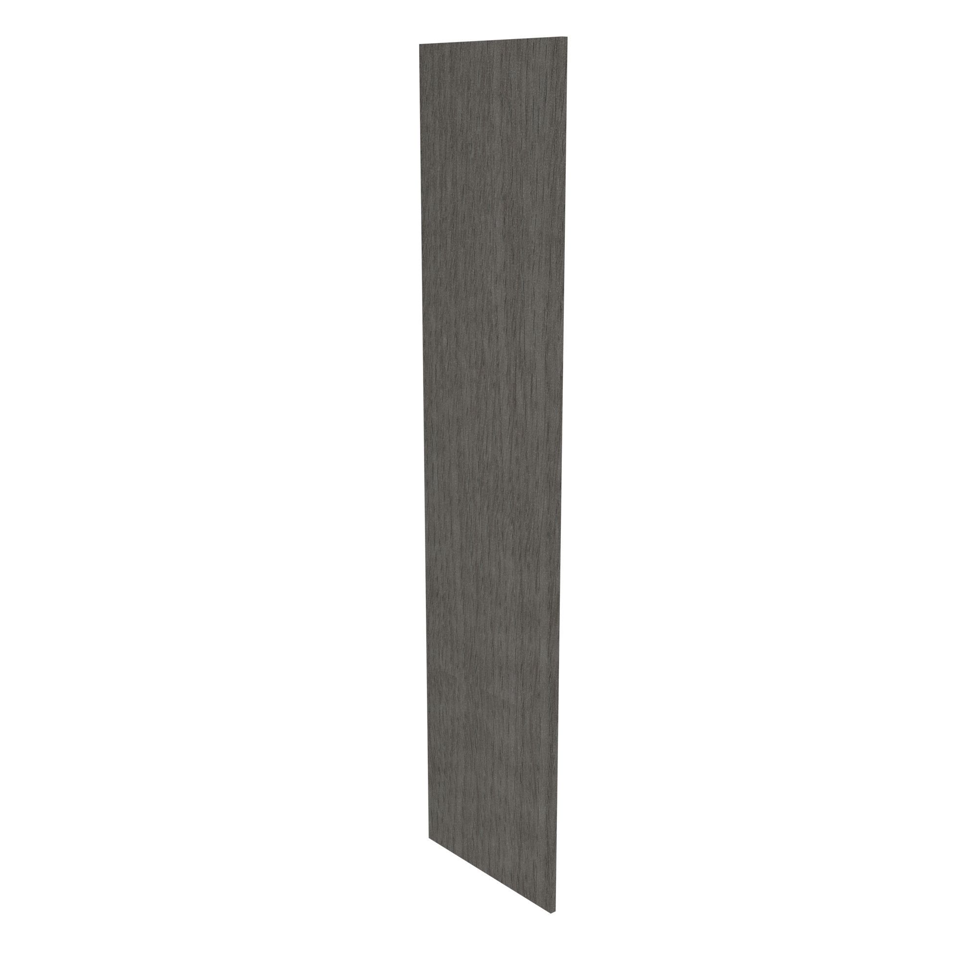 Form Perkin Matt grey oak effect Wardrobe End panel (L)2008mm (W)480mm