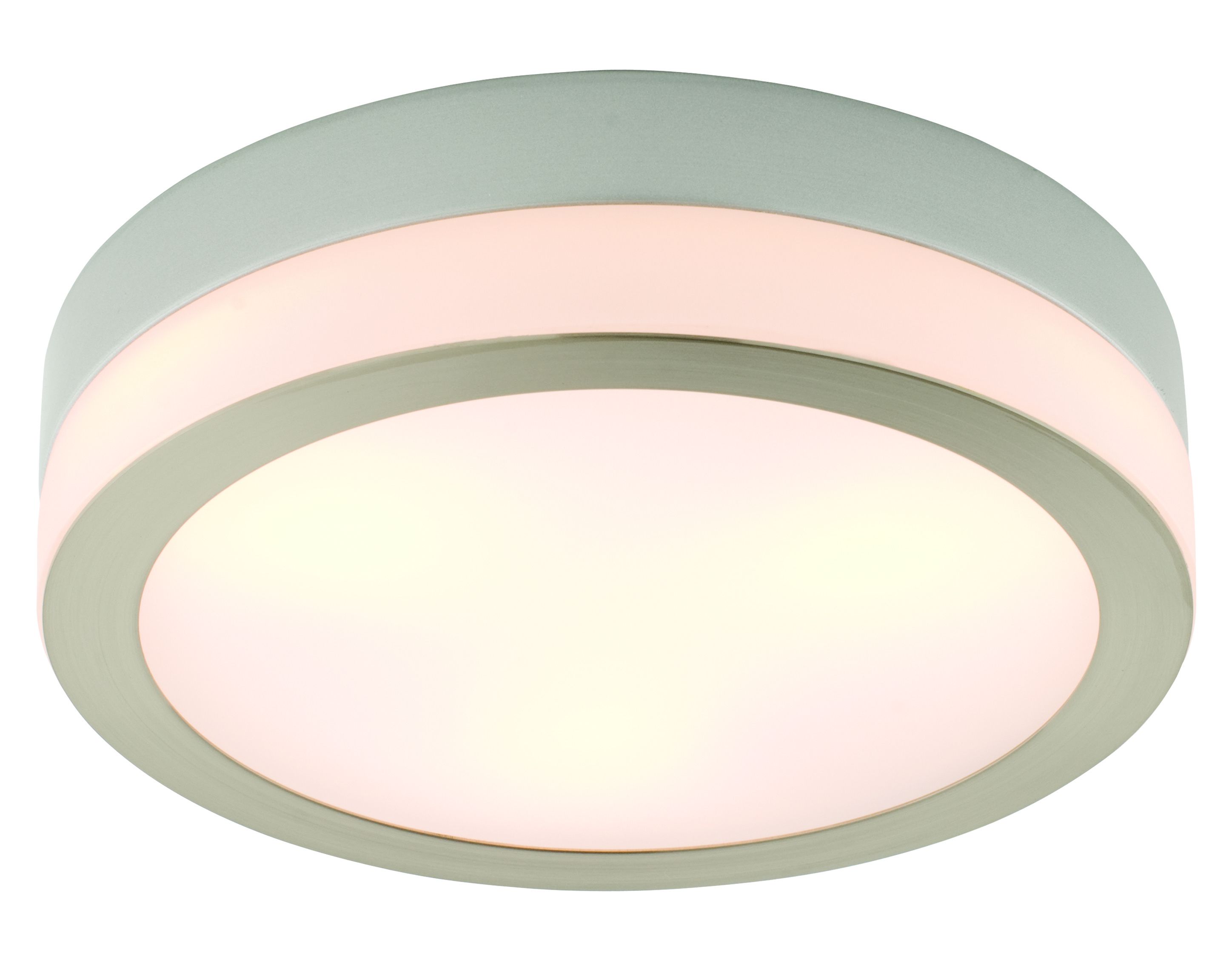 Laguna Chrome effect 3 Lamp Bathroom Ceiling light