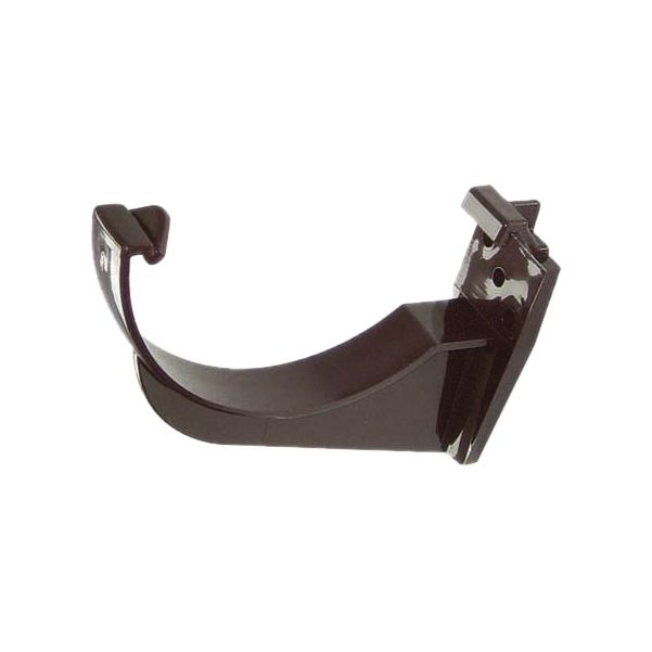 Floplast Brown Half Round Fascia Bracket (Dia) 112mm 1