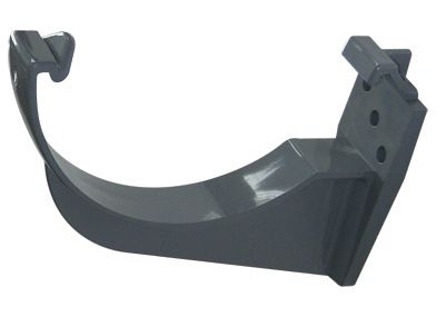 Floplast Grey Half Round Fascia Bracket (Dia) 112mm 1