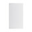 GoodHome Garcinia Gloss light grey integrated handle Highline Cabinet door (W)400mm (H)715mm (T)19mm