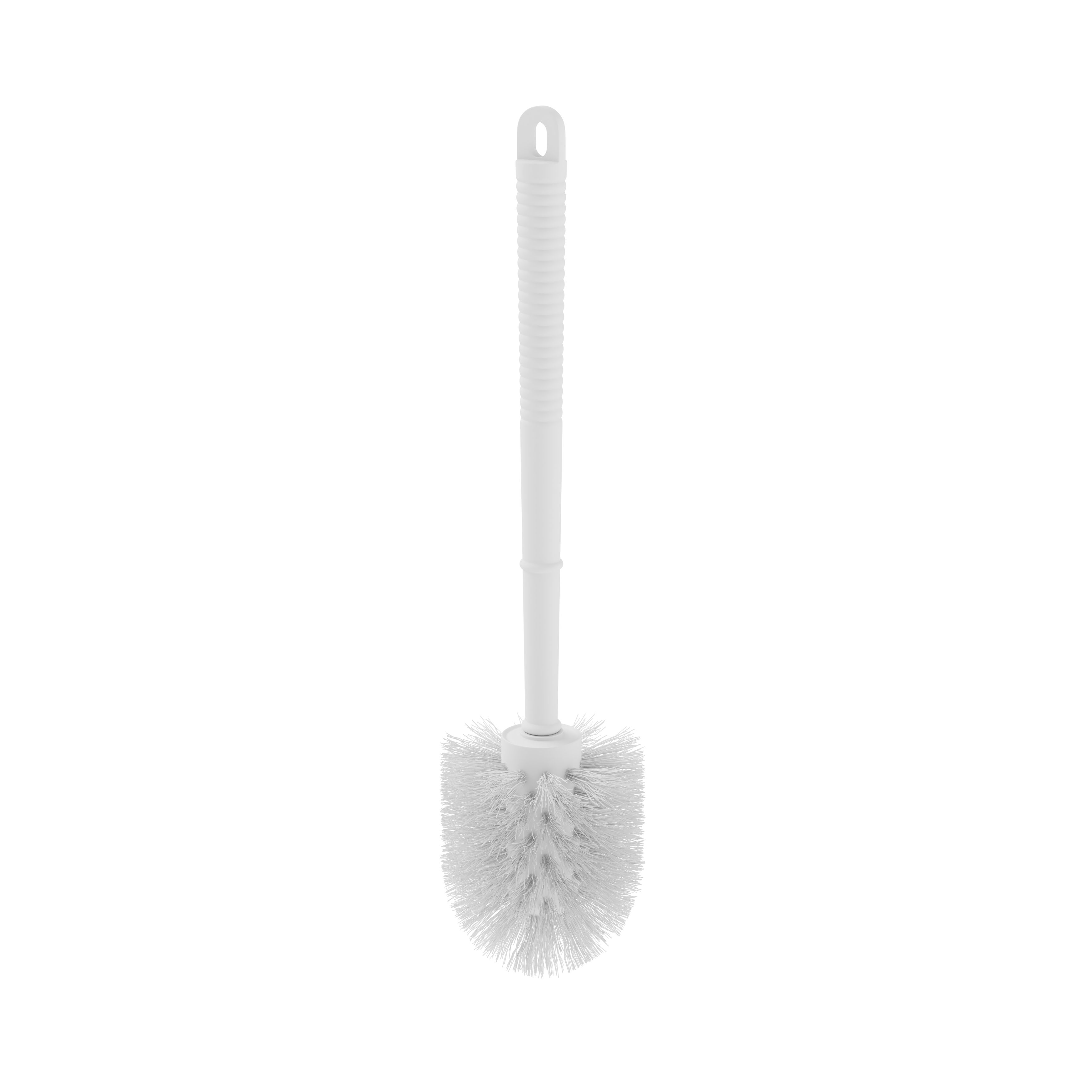 White Toilet brush