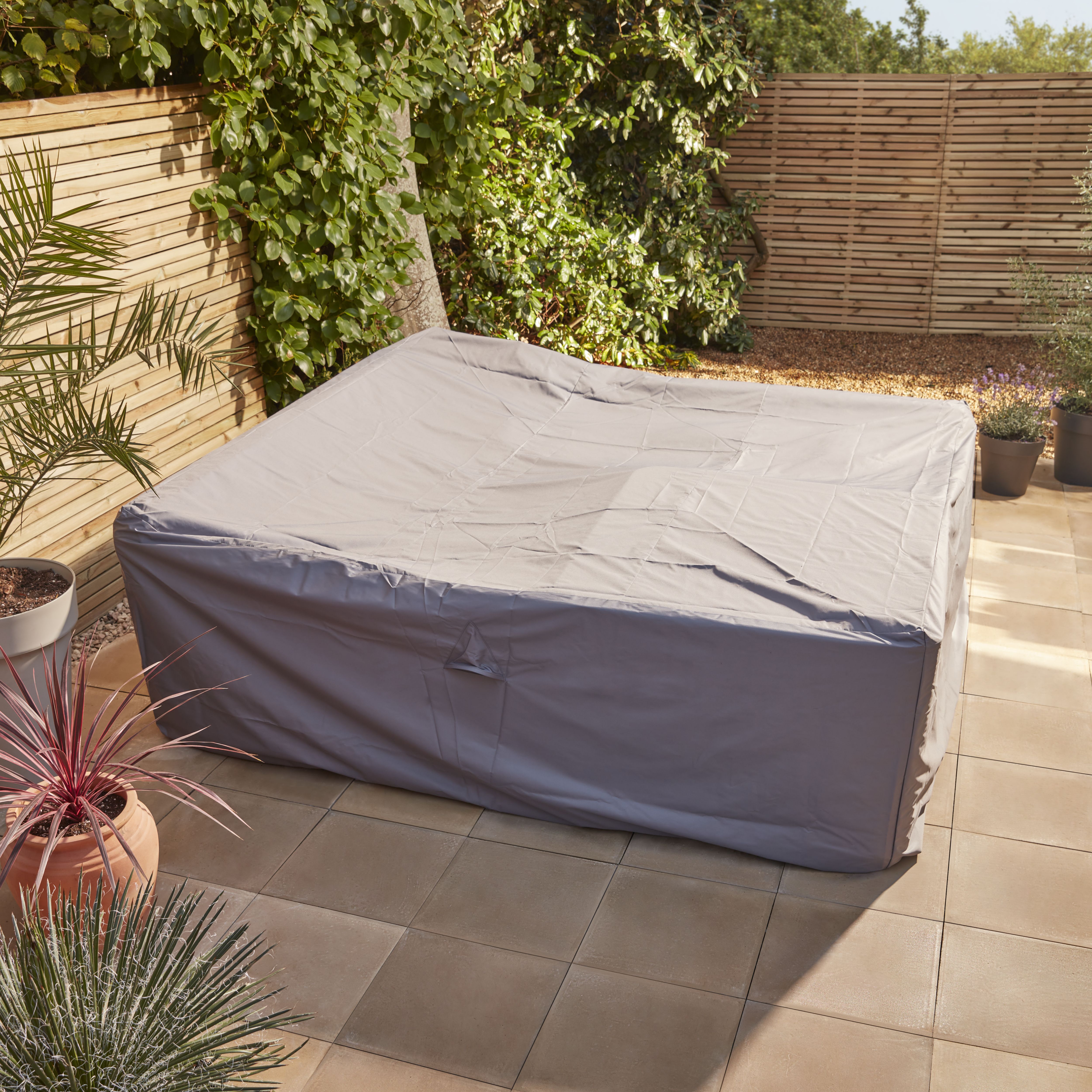 Shop garden furniture covers.