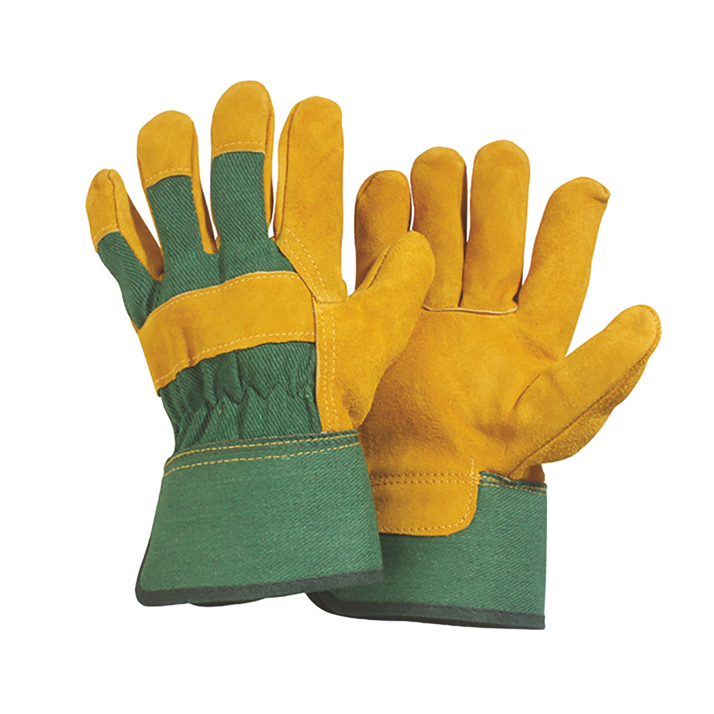 Briers Cotton, leather & polyester Gloves