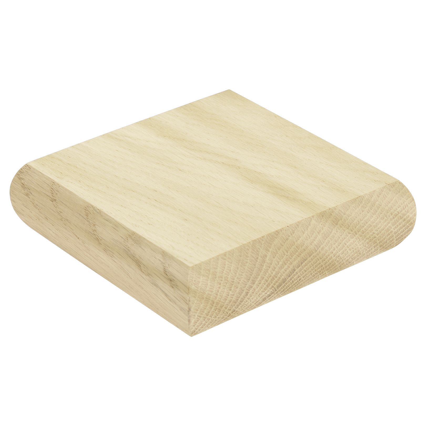 B & Q Half square Pine Newel cap Newel Caps £7.00 DIY Compare