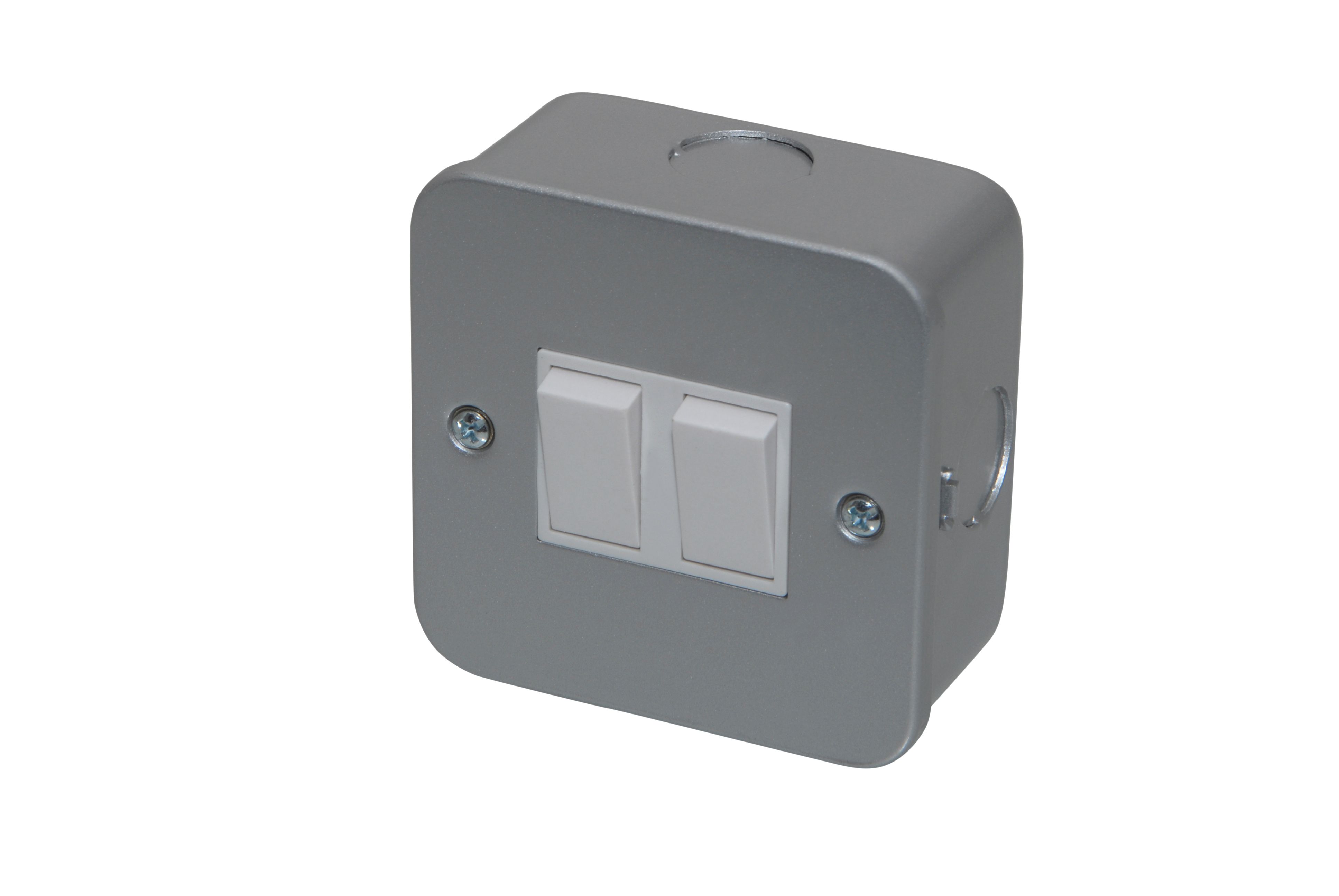 Power Pro 10A Double Metal-clad switch