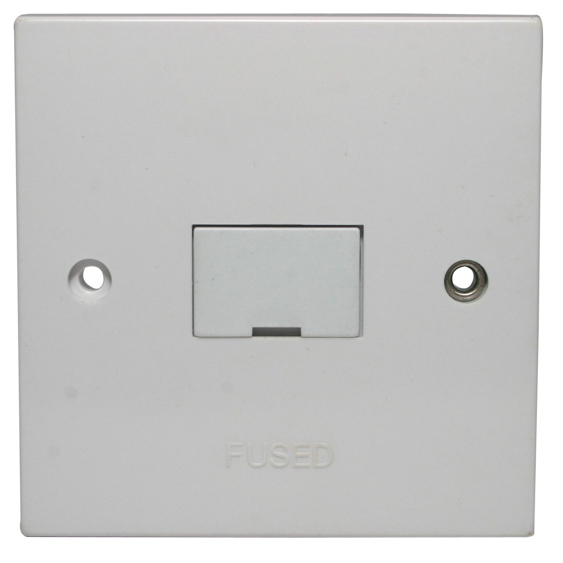 Pro Power 13A White Fused connection unit