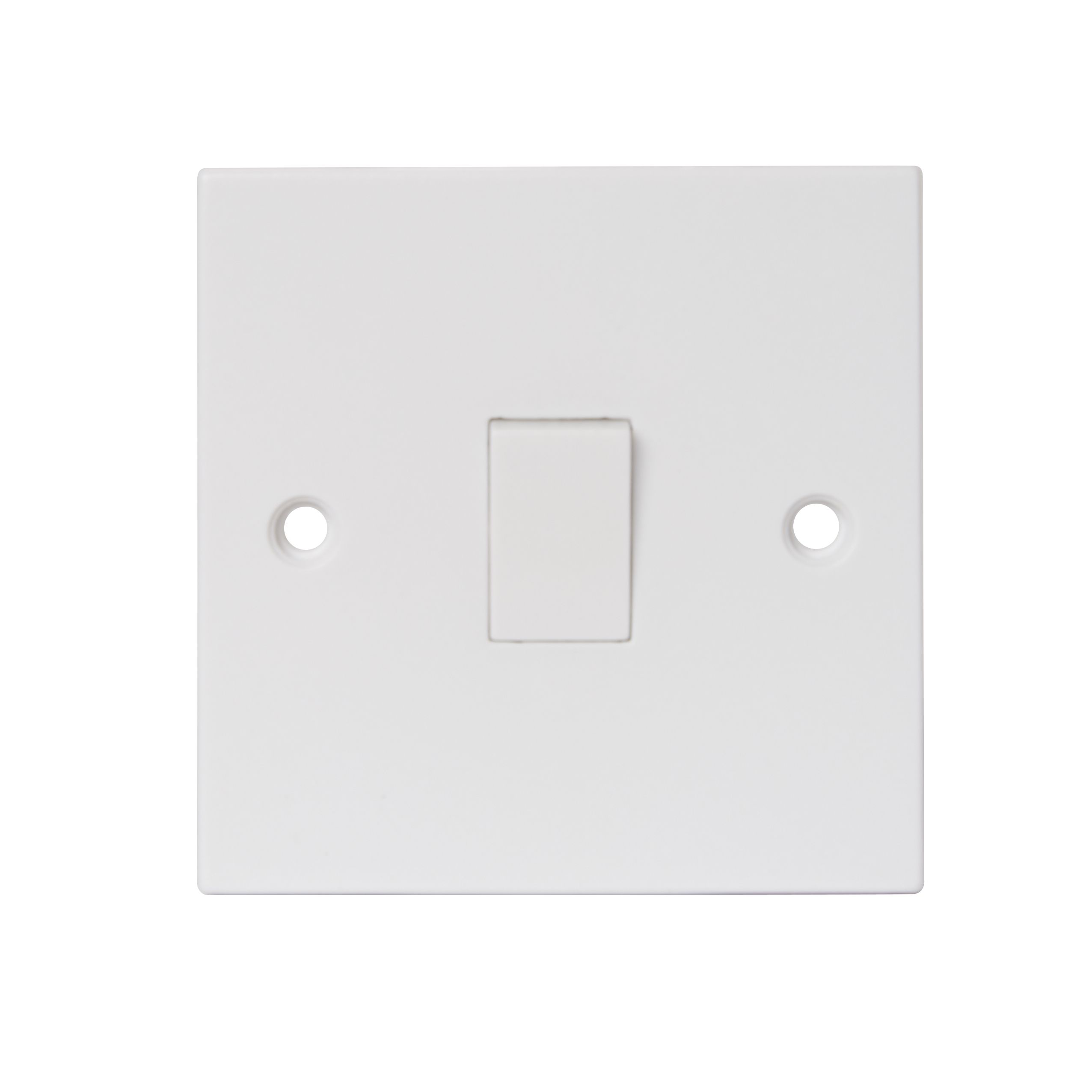 Power Pro 13A 2 way White Single Light Switch, Pack of 5