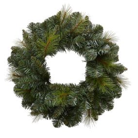 50cm Eiger Green Classic Full Wreath