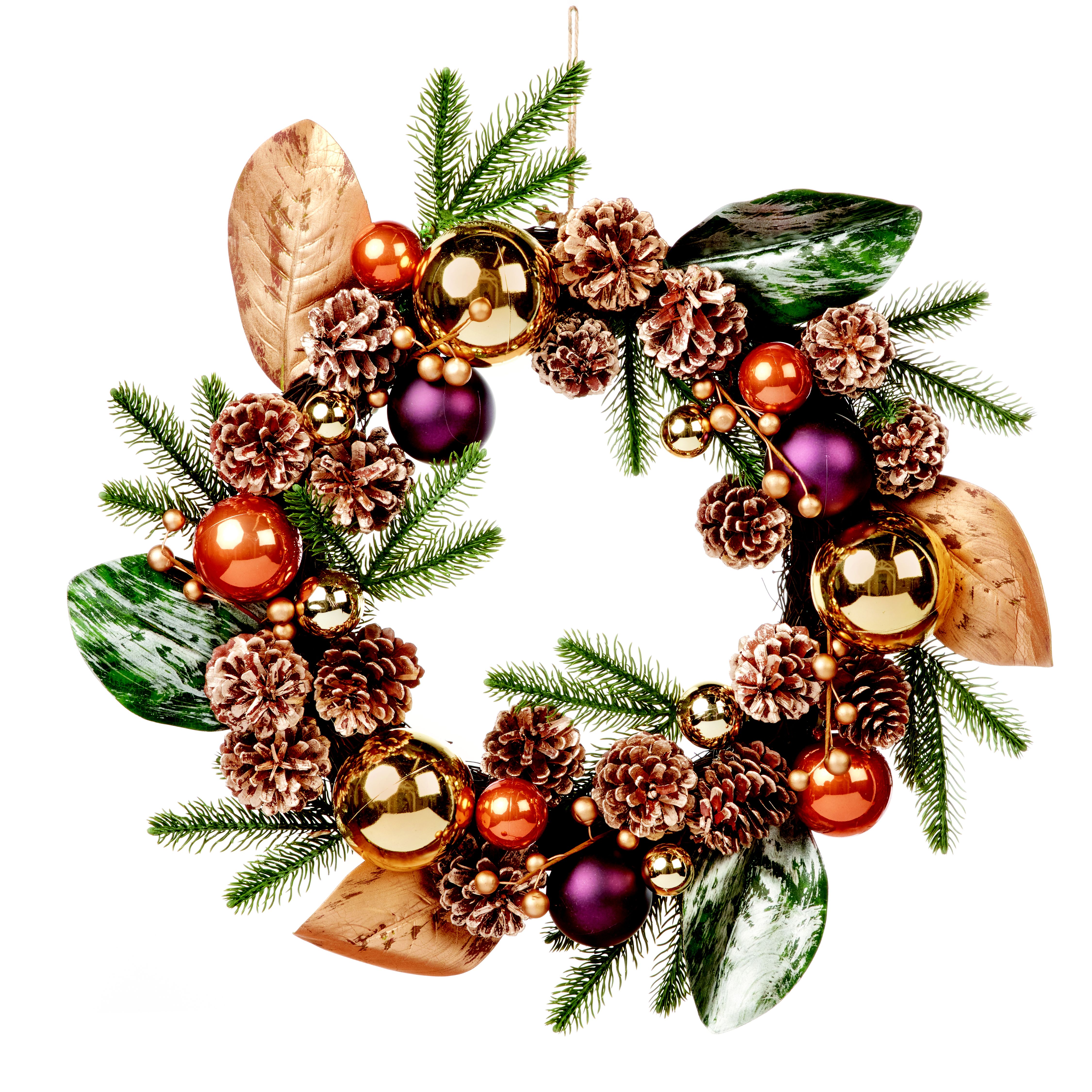 50cm Forest Fokelore Christmas wreath