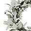 50cm Green Eucalyptus & White berry Wreath
