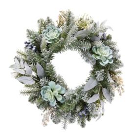 50cm Succulent & foliage Wreath