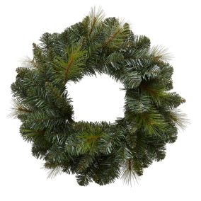 50cm Woodland Green Classic Full Non-illuminated Wreath