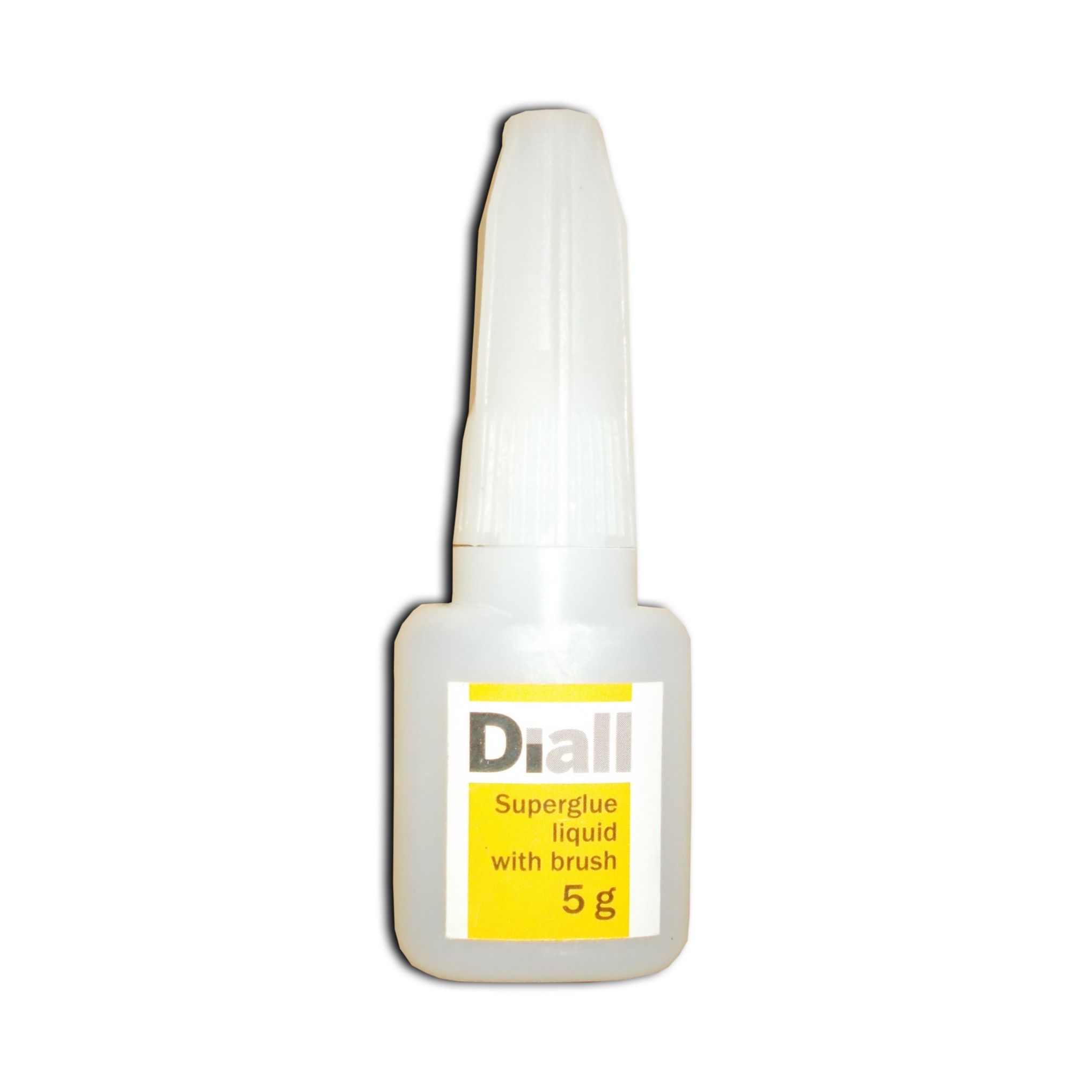 Diall Liquid super glue with brush 5g