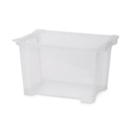 555 Kaze Clear 15L Plastic Small Stackable Storage box