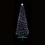 5ft Slim White LED Pre-lit Fibre optic christmas tree