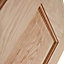 6 panel Oak veneer Internal Door, (H)1981mm (W)762mm (T)44mm