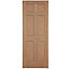 6 panel Patterned Unglazed Internal Door, (H)1981mm (W)686mm (T)35mm