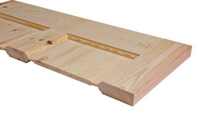 6 panel Unglazed Internal Door, (H)1981mm (W)610mm (T)35mm