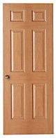 6 panel Unglazed Internal Door, (H)1981mm (W)686mm (T)35mm