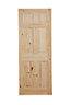 6 panel Unglazed Internal Door, (H)1981mm (W)838mm (T)35mm