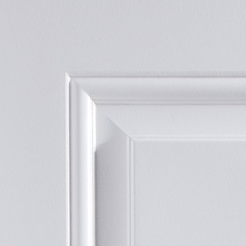 6 panel Unglazed White Internal Door, (H)2040mm (W)826mm (T)40mm