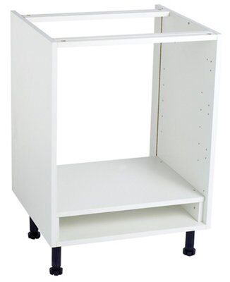 600mm White Oven housing unit