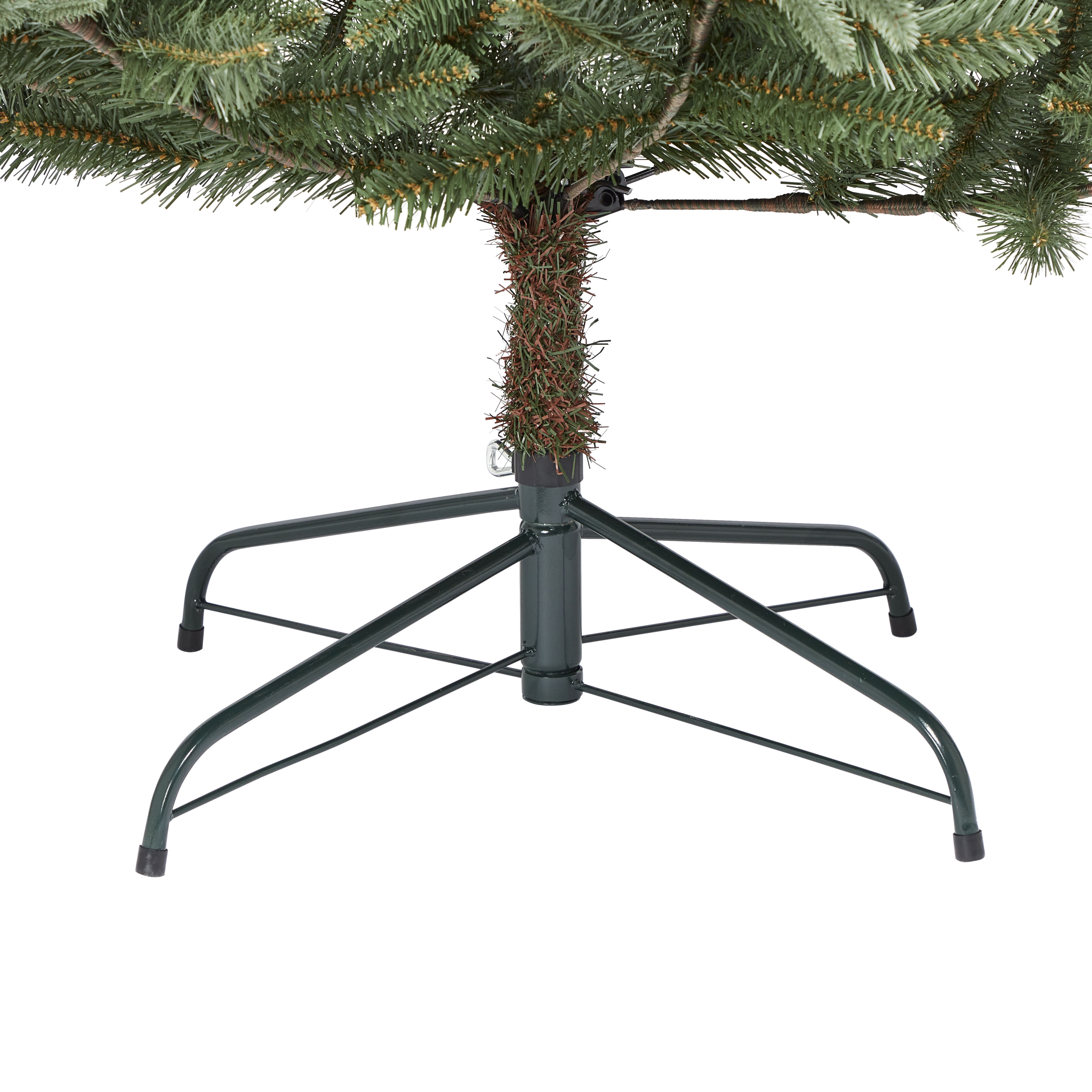 6ft Falera Natural Green Hinged Full Artificial christmas tree - 6