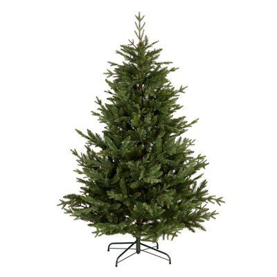 6ft Falera Natural looking Hinged Full Artificial Christmas tree - Green
