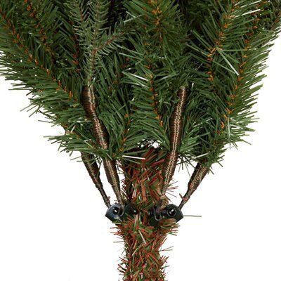 6ft Falera Natural looking Hinged Full Artificial Christmas tree - Green