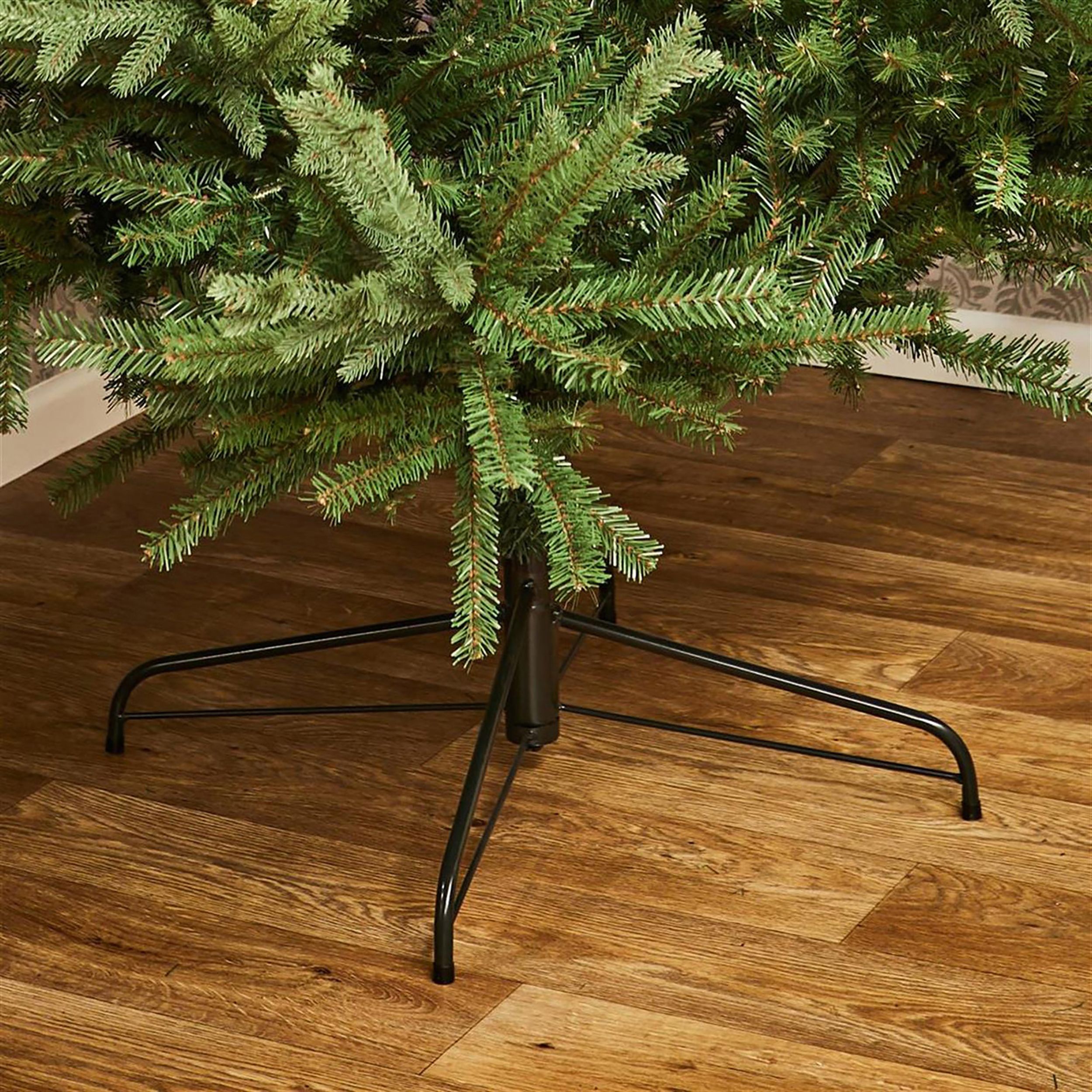 6ft Glenshee Spruce Green Hinged Full Artificial Christmas tree - 5