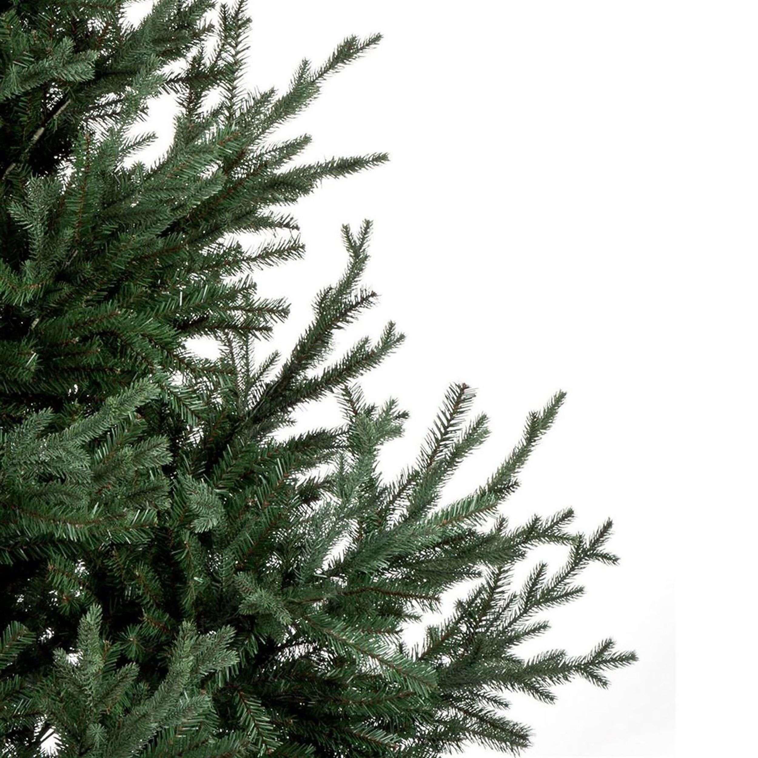 6ft Glenshee Spruce Green Hinged Full Artificial Christmas tree - 9