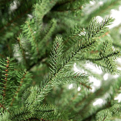 6ft Glenshee Spruce Green Hinged Full Artificial Christmas tree - 7