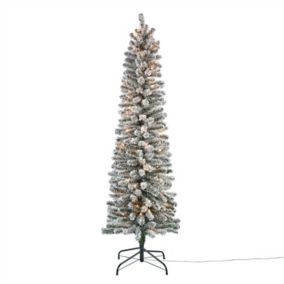 6ft Olan Snowy Artificial Christmas tree