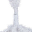 6ft Orelle White tinsel Artificial Christmas tree