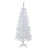 6ft Orelle White tinsel White Wrapped Full Artificial Christmas tree