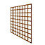 6ft Pine Trellis panel, Pack of 3 (W)183cm x (H)183cm