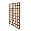 6ft Pine Trellis panel, Pack of 4 (W)120cm x (H)183cm