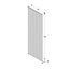 6ft Pine Trellis panel, Pack of 4 (W)63cm x (H)183cm