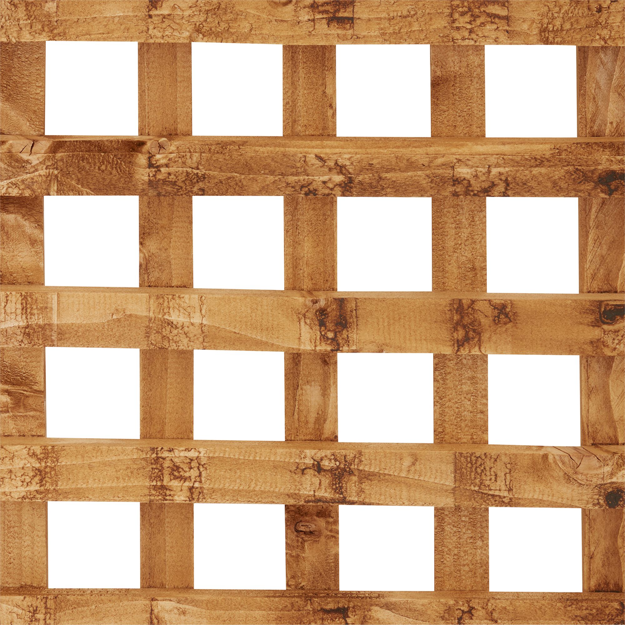 6ft Pine Trellis panel (W)122cm x (H)183cm - 4