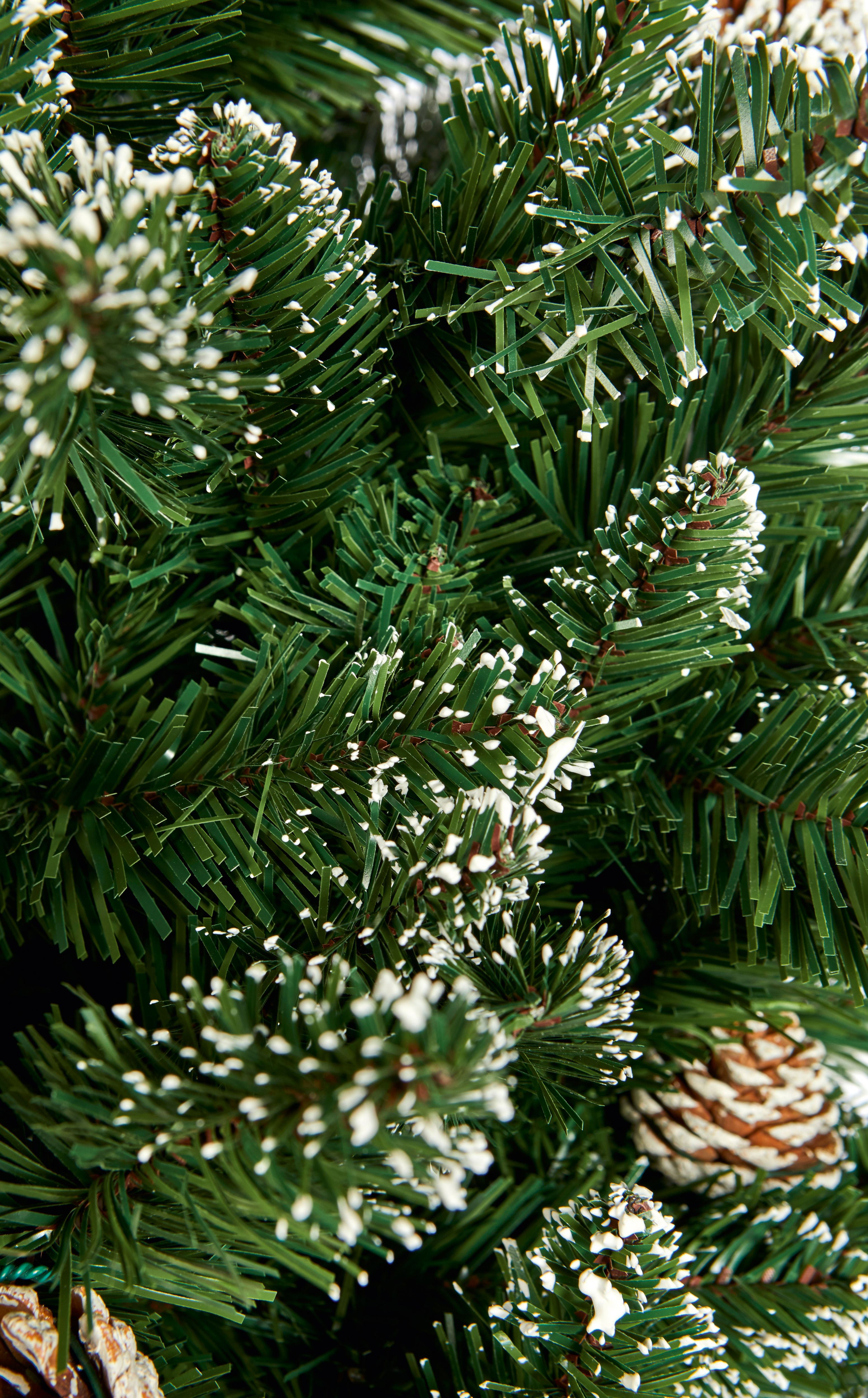 6ft Rocky Mountain Pine Green Hinged Full Artificial Christmas tree
