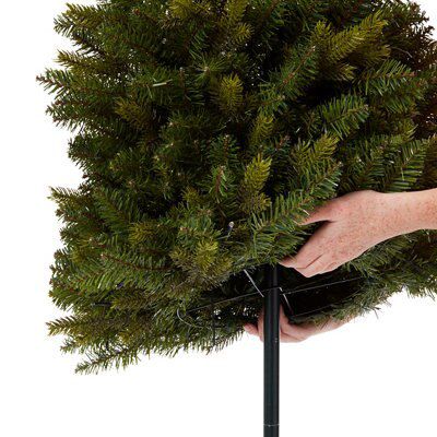 6ft Slim Holimont Warm white LED Pop Up Pre-lit Artificial christmas tree - 3