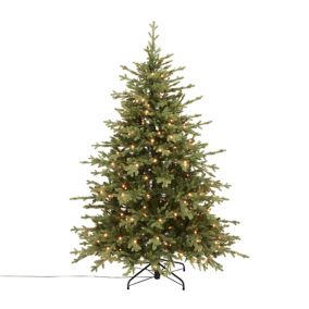 6ft Thetford Natural looking Pre-lit Artificial Christmas tree