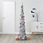 6ft Trevalli Pre-decorated Pre-lit Artificial Christmas tree