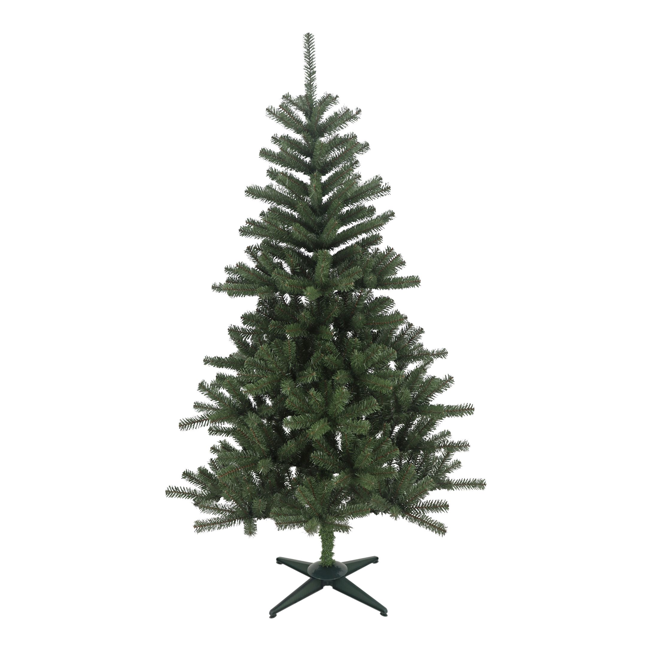 6ft Wintergreen Wrapped Full Artificial Christmas tree - Green